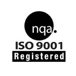 We are an ISO 9001 accredited business